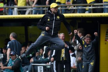 Who doesn't a love a manager who has a wild celebration ? Hopefully Liverpool give him a reason for more of these high flying jumps in many years to come. 